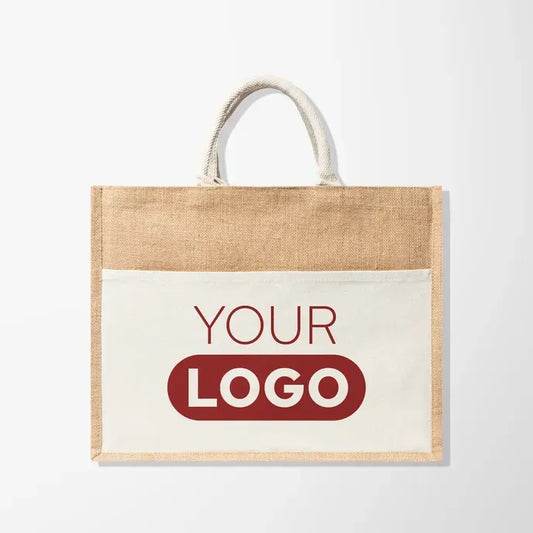 Shopper tote in tessuto